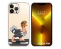 Funda Silicona Transparente compatible con iPhone 13 Pro Max (6.7) diseño Avestruz Dibujos
