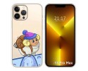 Funda Silicona Transparente compatible con iPhone 13 Pro Max (6.7) diseño Cabra Dibujos