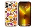 Funda Silicona Transparente compatible con iPhone 13 Pro Max (6.7) diseño Otoño Dibujos