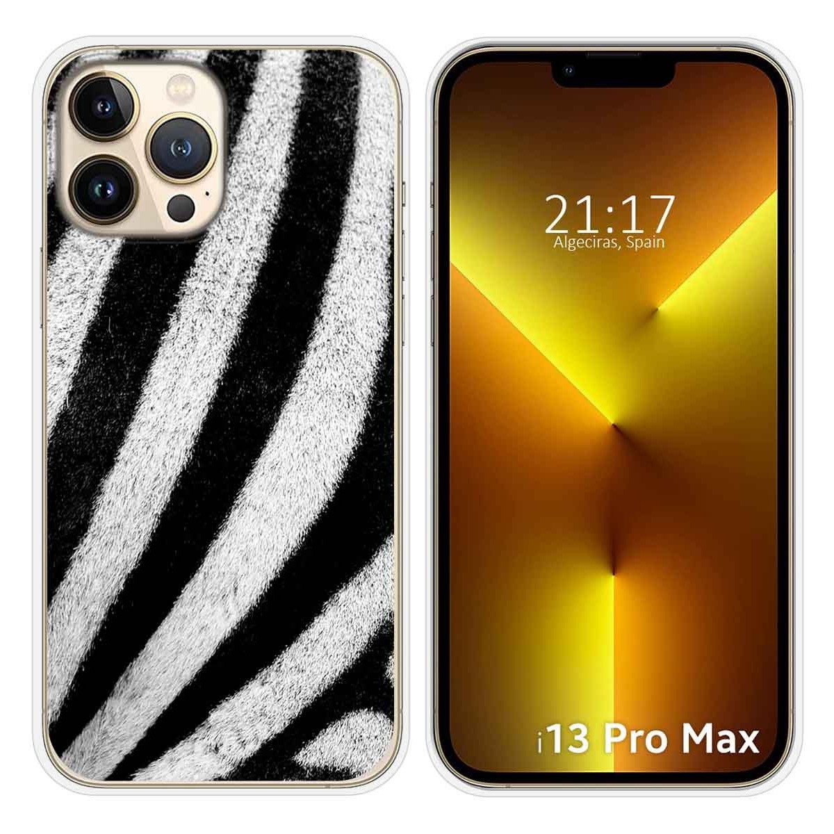Funda Silicona compatible con iPhone 13 Pro Max (6.7) diseño Animal 02 Dibujos