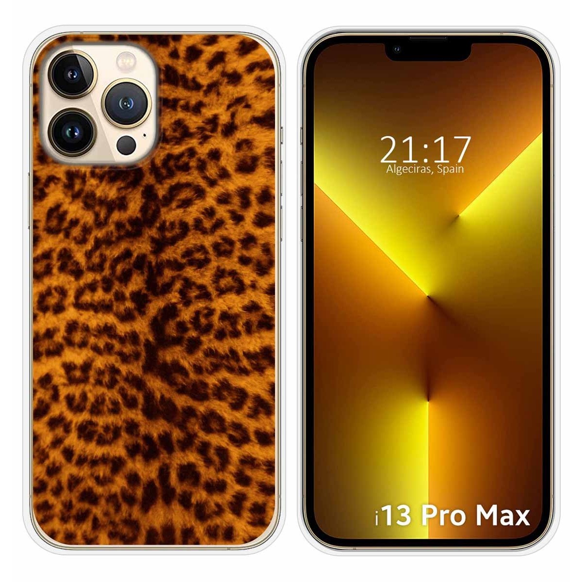 Funda Silicona compatible con iPhone 13 Pro Max (6.7) diseño Animal 03 Dibujos