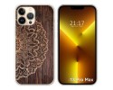 Funda Silicona compatible con iPhone 13 Pro Max (6.7) diseño Madera 06 Dibujos