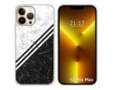 Funda Silicona compatible con iPhone 13 Pro Max (6.7) diseño Mármol 01 Dibujos