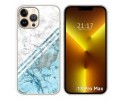 Funda Silicona compatible con iPhone 13 Pro Max (6.7) diseño Mármol 02 Dibujos