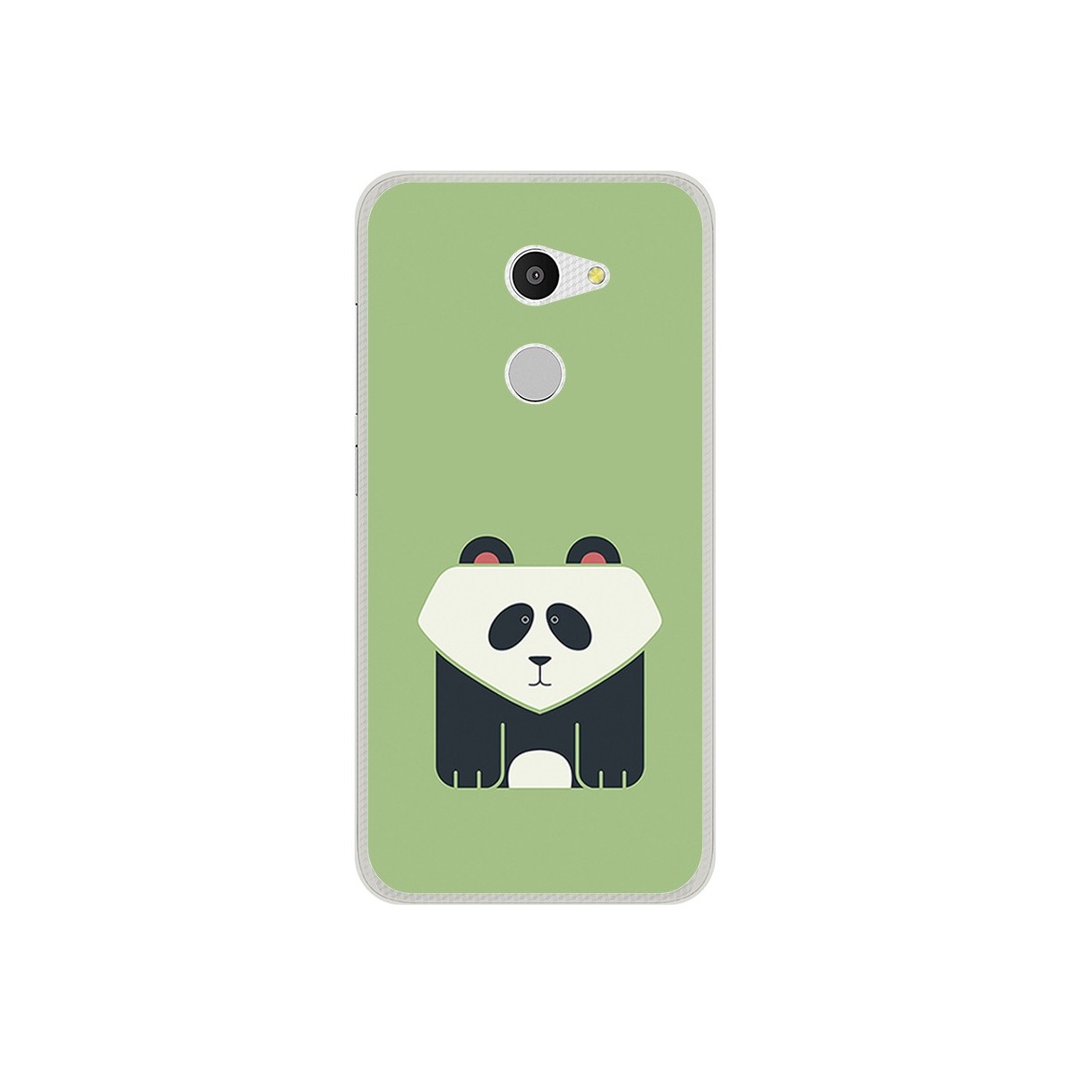 Funda Gel Tpu para Alcatel A3 (4G) Diseño Panda Dibujos