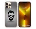 Funda Silicona compatible con iPhone 13 Pro Max (6.7) diseño Barba Dibujos