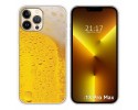 Funda Silicona compatible con iPhone 13 Pro Max (6.7) diseño Cerveza Dibujos