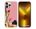Funda Silicona compatible con iPhone 13 Pro Max (6.7) diseño Brochas Dibujos