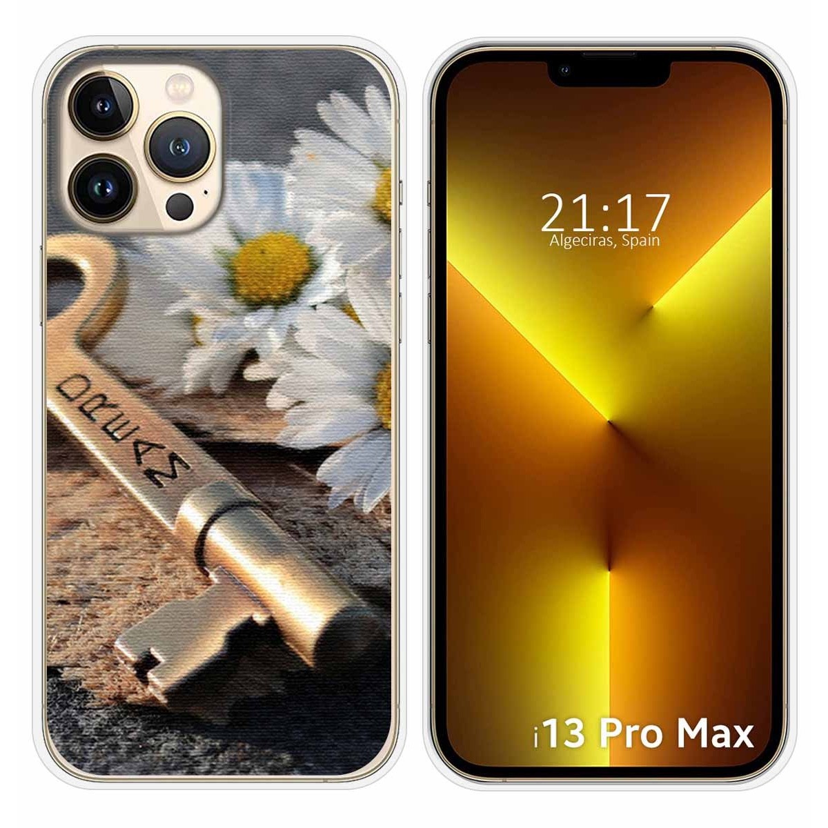 Funda Silicona compatible con iPhone 13 Pro Max (6.7) diseño Dream Dibujos