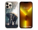 Funda Silicona compatible con iPhone 13 Pro Max (6.7) diseño Elefante Dibujos