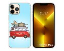 Funda Silicona compatible con iPhone 13 Pro Max (6.7) diseño Furgoneta Dibujos