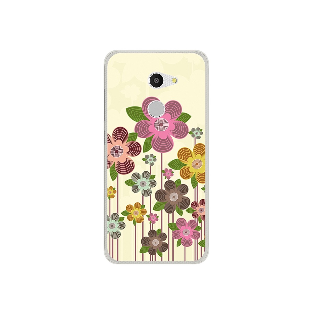 Funda Gel Tpu para Alcatel A3 (4G) Diseño Primavera En Flor  Dibujos