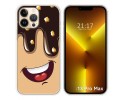 Funda Silicona compatible con iPhone 13 Pro Max (6.7) diseño Helado Chocolate Dibujos