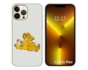 Funda Silicona compatible con iPhone 13 Pro Max (6.7) diseño Leones Dibujos