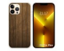 Funda Silicona compatible con iPhone 13 Pro Max (6.7) diseño Madera Dibujos