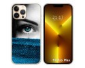 Funda Silicona compatible con iPhone 13 Pro Max (6.7) diseño Ojo Dibujos