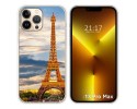 Funda Silicona compatible con iPhone 13 Pro Max (6.7) diseño Paris Dibujos