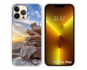 Funda Silicona compatible con iPhone 13 Pro Max (6.7) diseño Sunset Dibujos