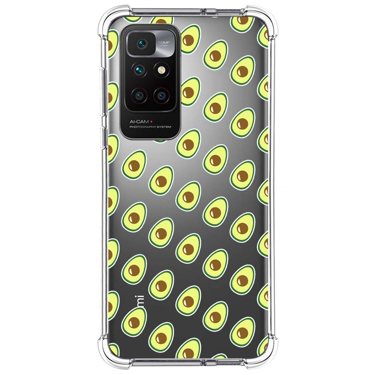 Funda Silicona Antigolpes para Xiaomi Redmi 10 (2021/2022) diseño Aguacate Dibujos