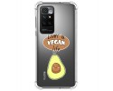 Funda Silicona Antigolpes para Xiaomi Redmi 10 (2021/2022) diseño Vegan Life Dibujos