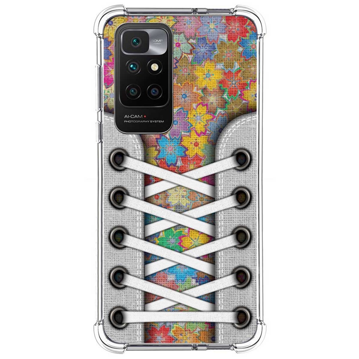 Funda Silicona Antigolpes para Xiaomi Redmi 10 (2021/2022) diseño Zapatillas 05 Dibujos