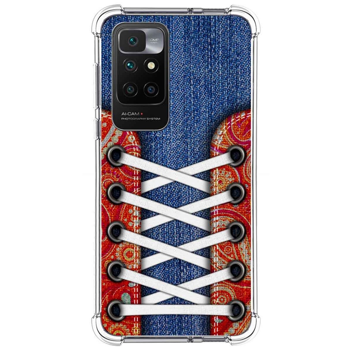 Funda Silicona Antigolpes para Xiaomi Redmi 10 (2021/2022) diseño Zapatillas 11 Dibujos