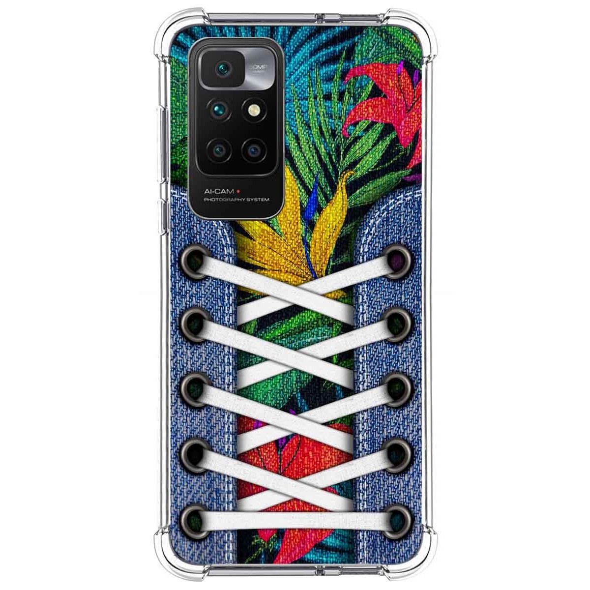 Funda Silicona Antigolpes para Xiaomi Redmi 10 (2021/2022) diseño Zapatillas 12 Dibujos
