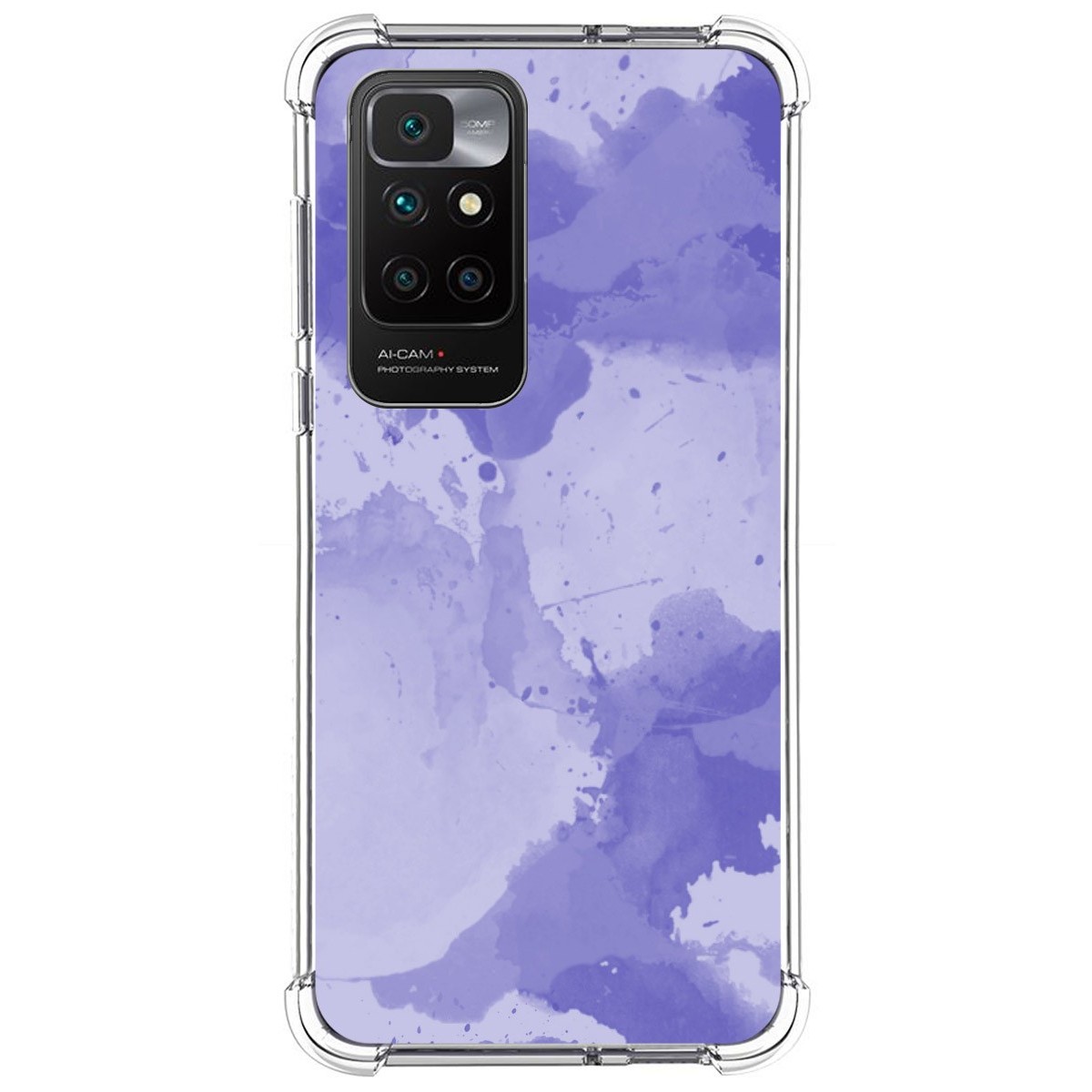 Funda Silicona Antigolpes para Xiaomi Redmi 10 (2021/2022) diseño Acuarela 01 Dibujos