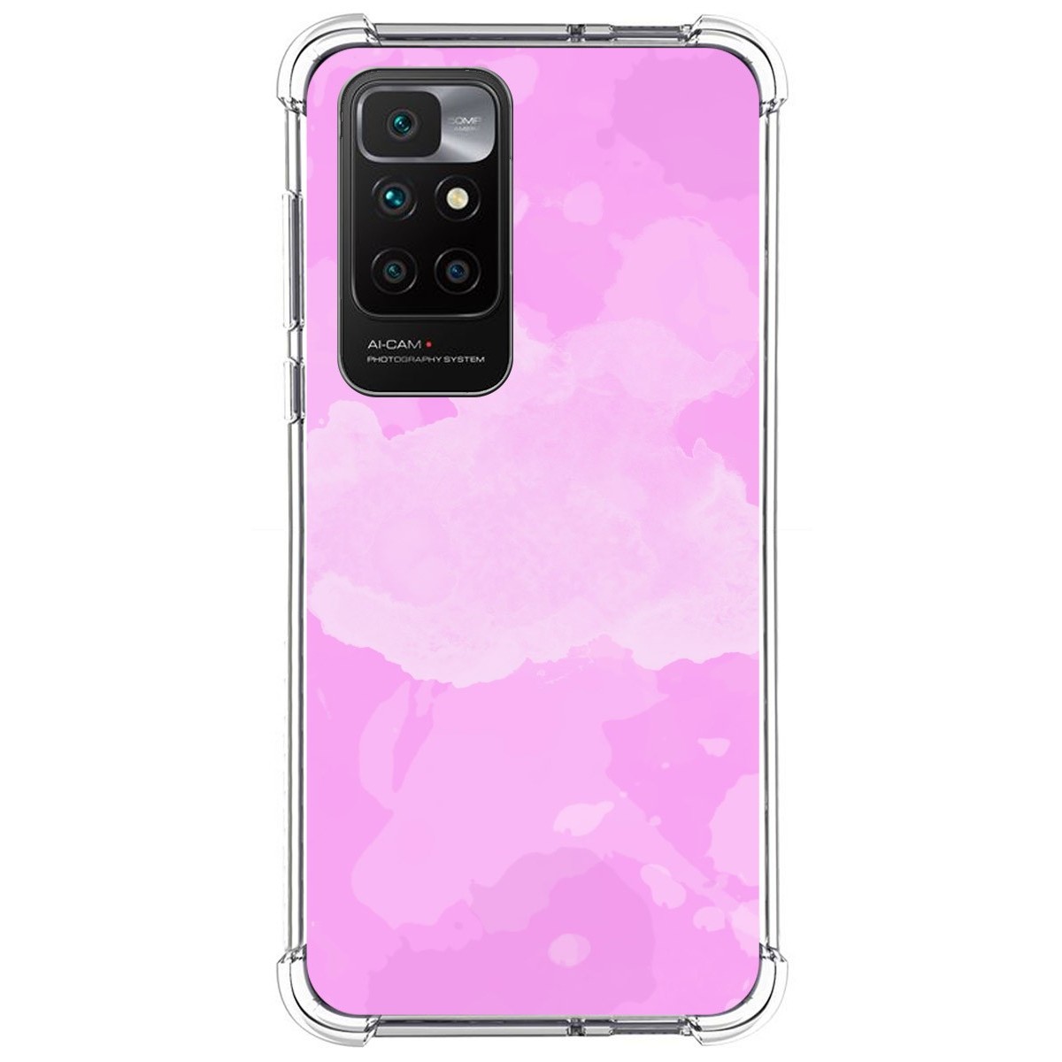 Funda Silicona Antigolpes para Xiaomi Redmi 10 (2021/2022) diseño Acuarela 04 Dibujos