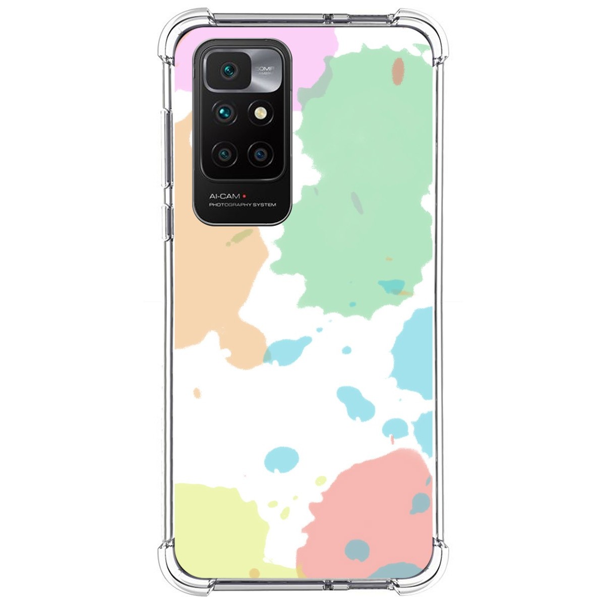 Funda Silicona Antigolpes para Xiaomi Redmi 10 (2021/2022) diseño Acuarela 05 Dibujos