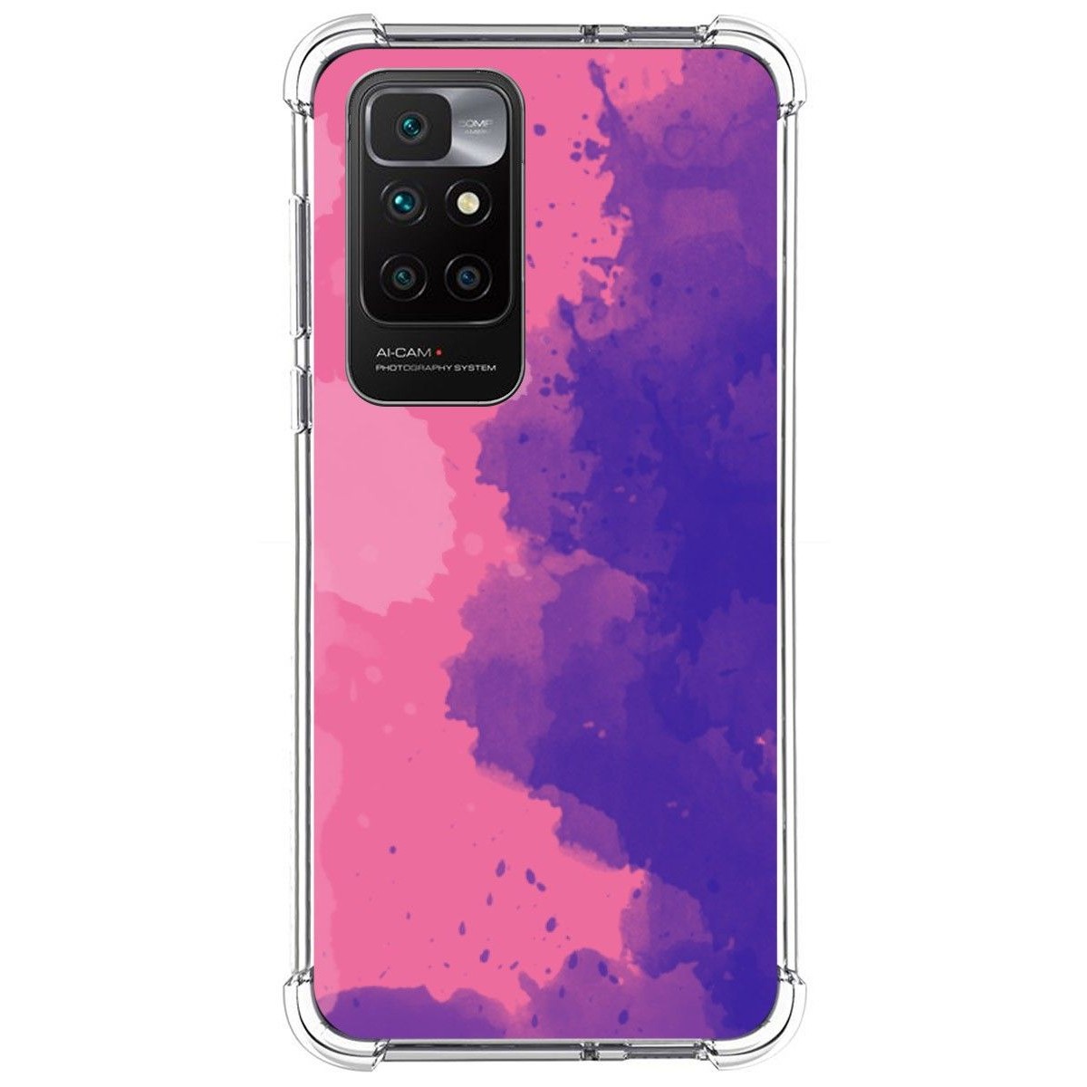 Funda Silicona Antigolpes para Xiaomi Redmi 10 (2021/2022) diseño Acuarela 07 Dibujos