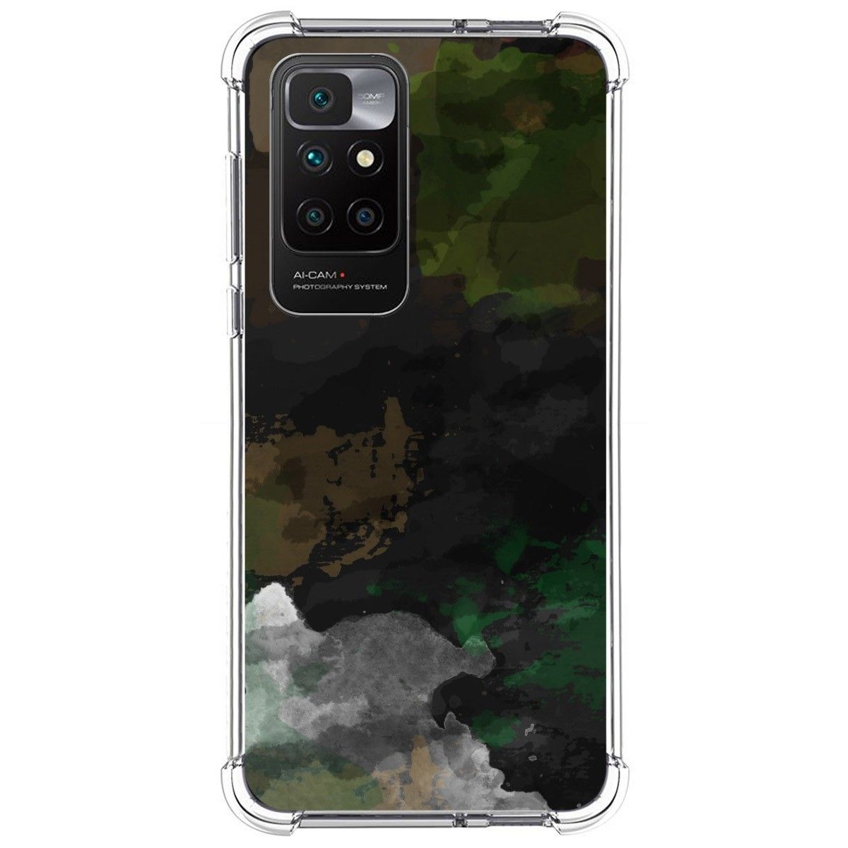 Funda Silicona Antigolpes para Xiaomi Redmi 10 (2021/2022) diseño Acuarela 12 Dibujos