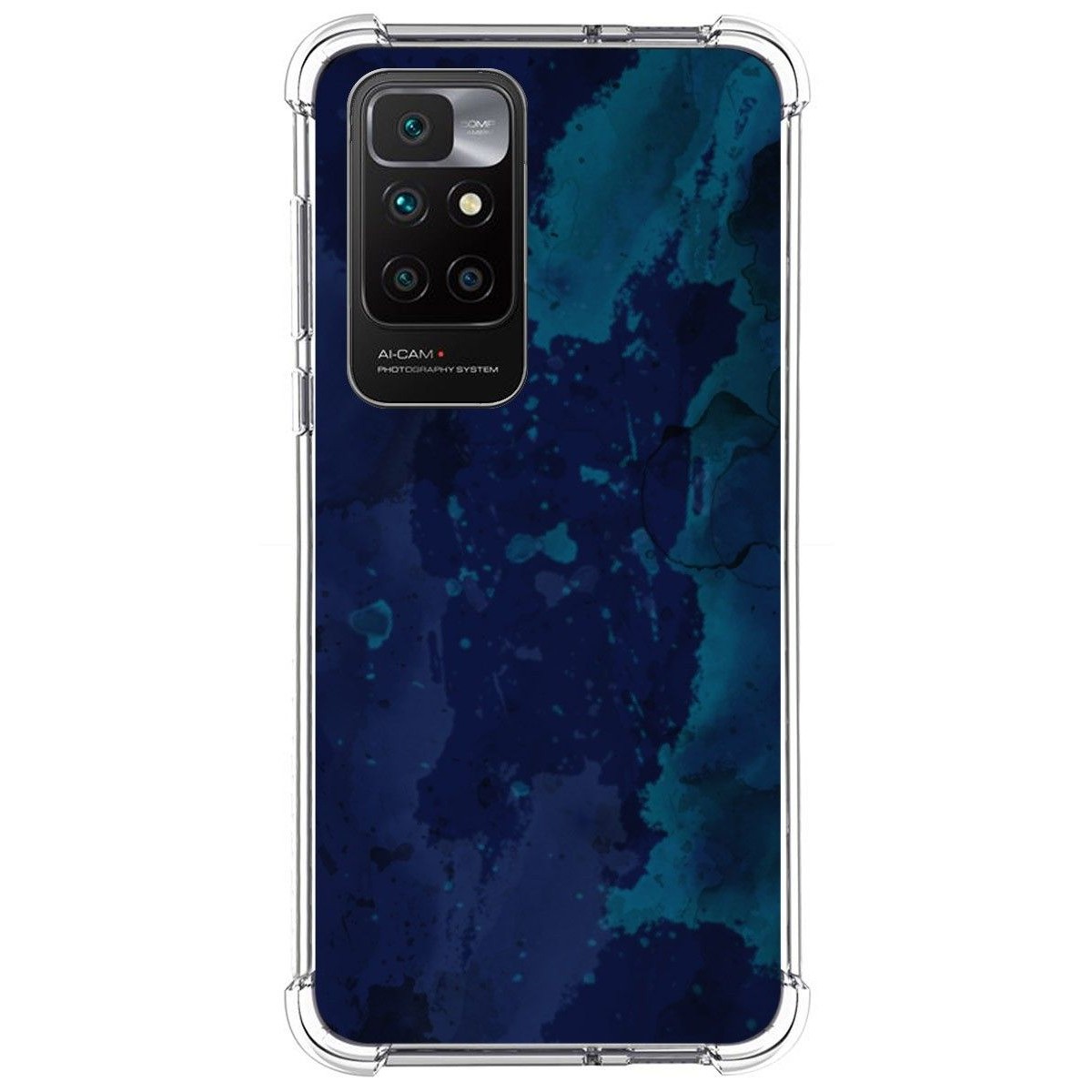 Funda Silicona Antigolpes para Xiaomi Redmi 10 (2021/2022) diseño Acuarela 13 Dibujos