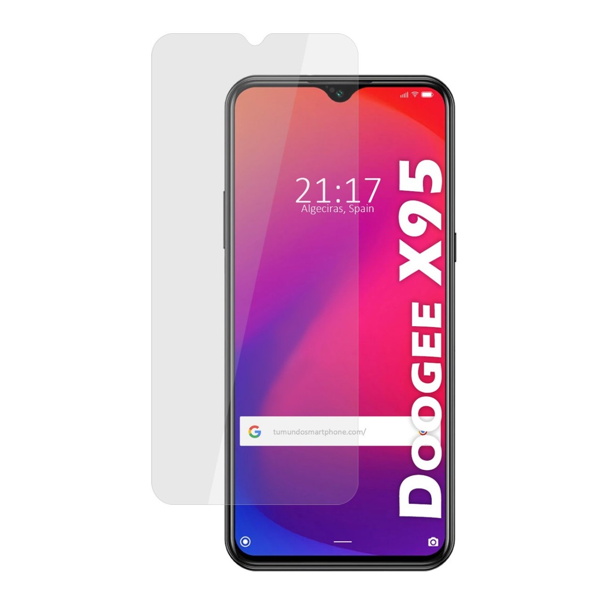 Protector Pantalla hidrogel Mate Antihuellas para Doogee X95