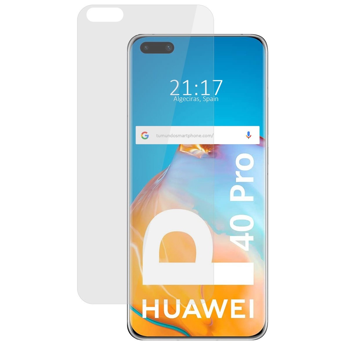 Protector Pantalla hidrogel Mate Antihuellas para Huawei P40 Pro
