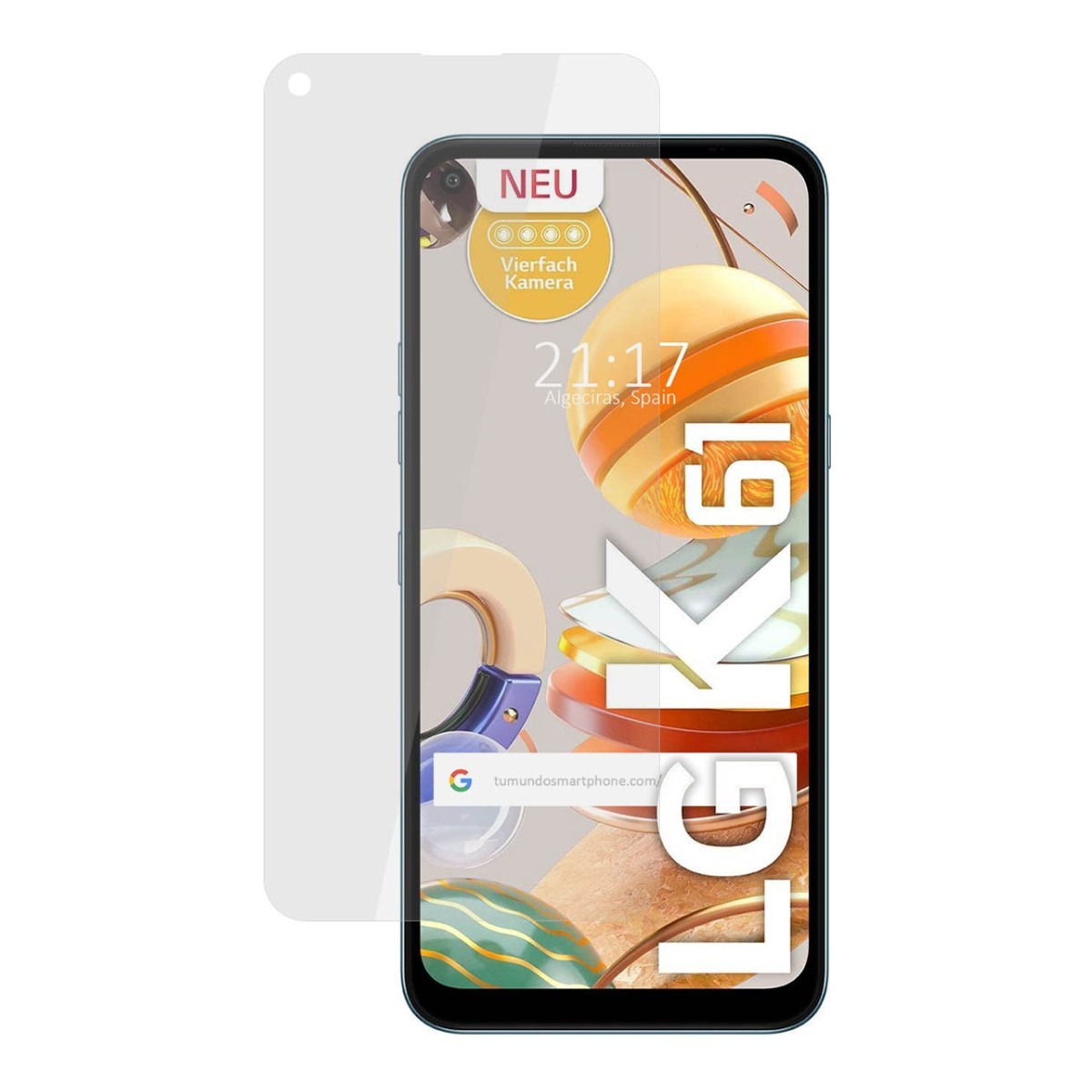 Protector Pantalla hidrogel Mate Antihuellas para Lg K61