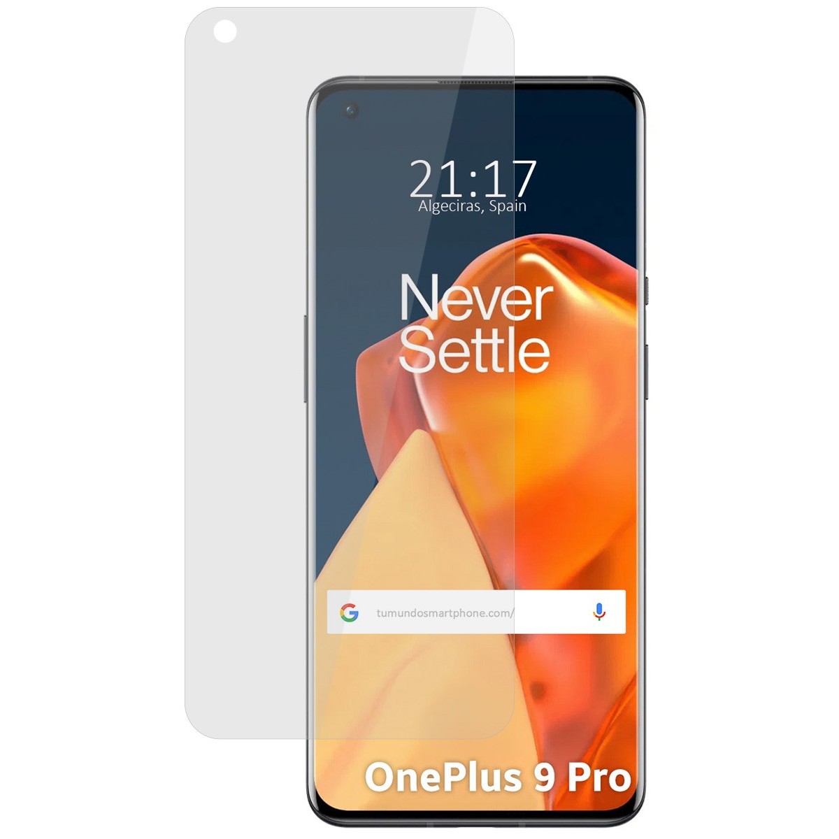Protector Pantalla hidrogel Mate Antihuellas para OnePlus 9 Pro 5G