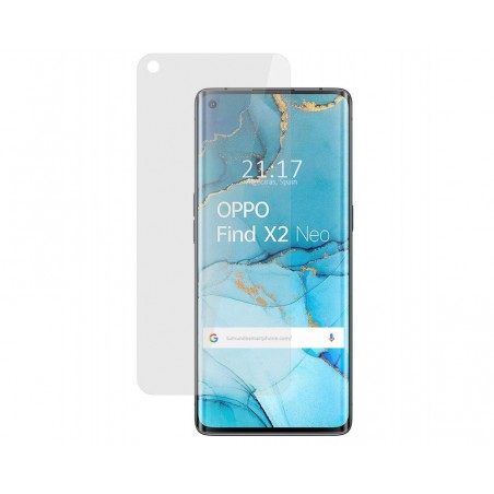 Protector Pantalla hidrogel Mate Antihuellas para Oppo Find X2 Neo