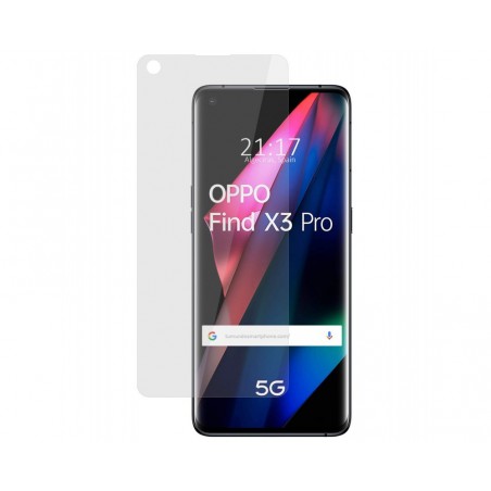 Protector Pantalla hidrogel Mate Antihuellas para Oppo Find X3 Pro 5G