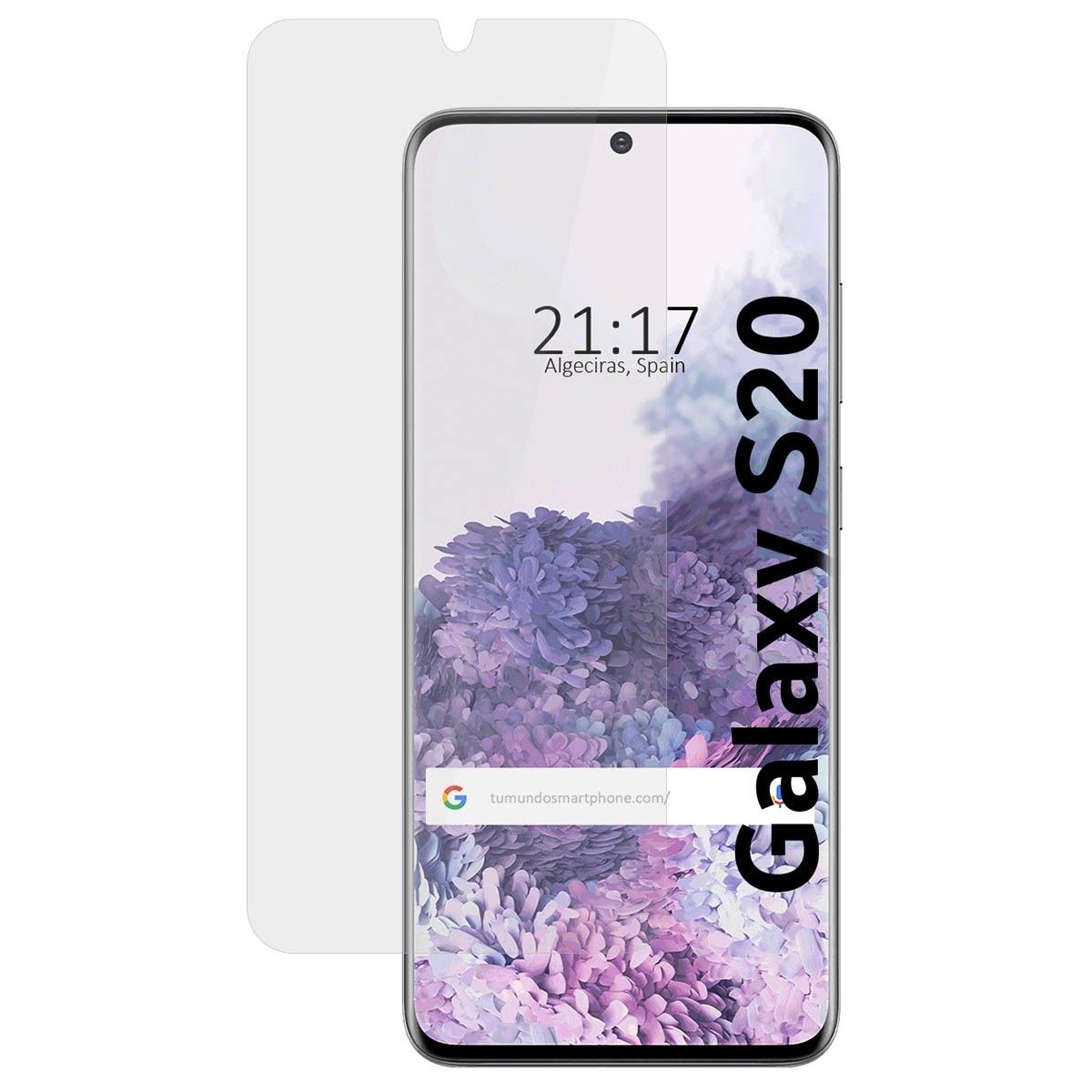 Protector Pantalla hidrogel Mate Antihuellas para Samsung Galaxy S20