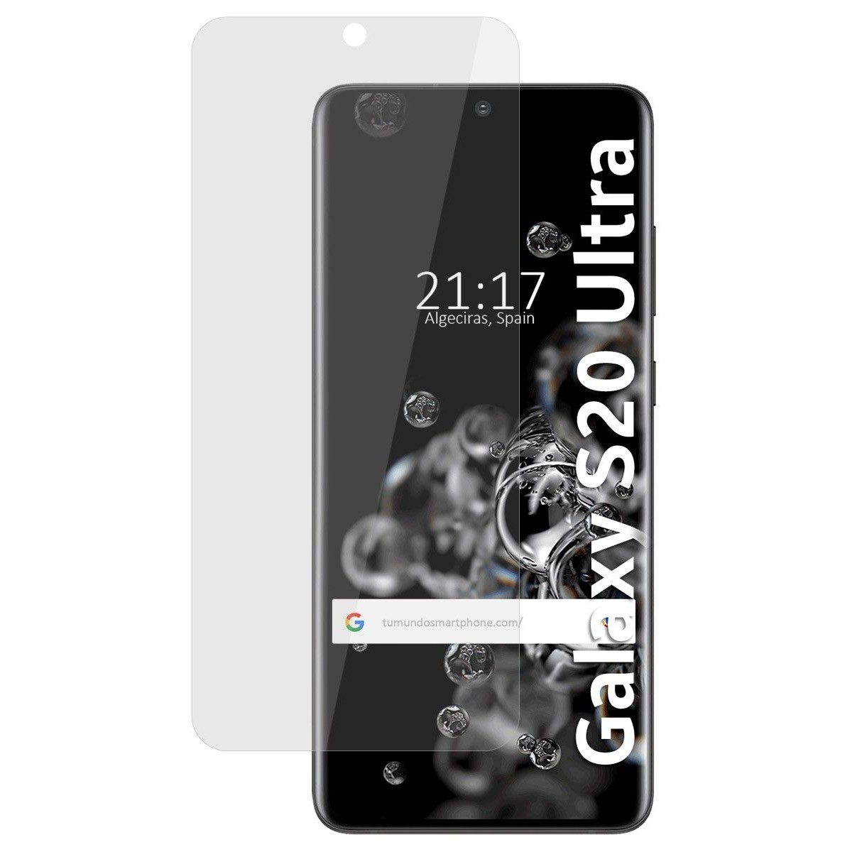 Protector Pantalla hidrogel Mate Antihuellas para Samsung Galaxy S20 Ultra