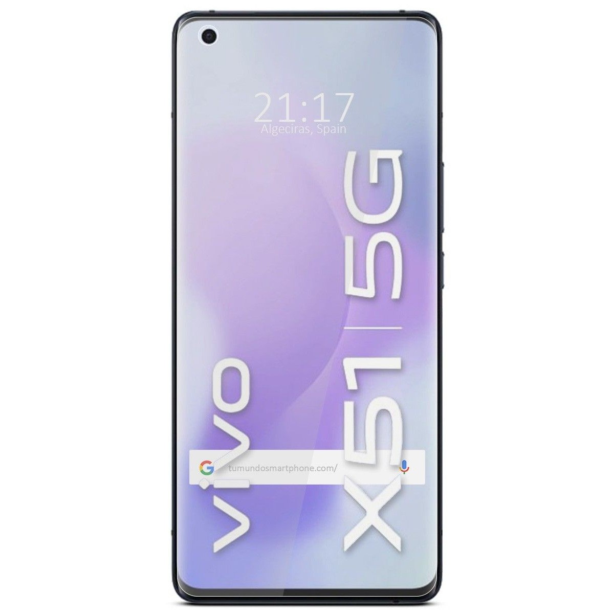 Protector Pantalla hidrogel Mate Antihuellas para Vivo X51 5G