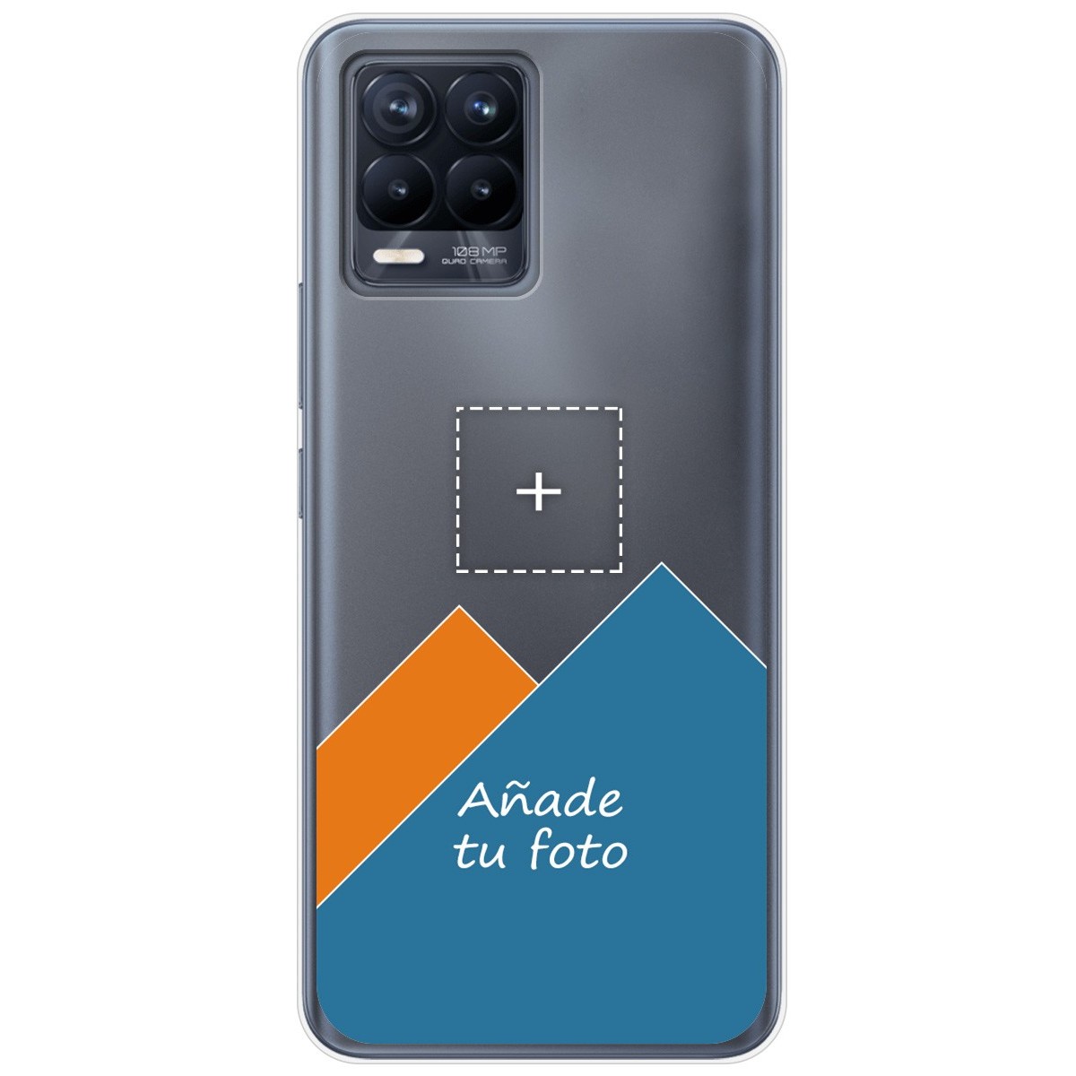 Personaliza tu Funda Doble Pc + Tpu 360 con tu Fotografia para Realme 8 4G / 8 Pro Dibujo Personalizada