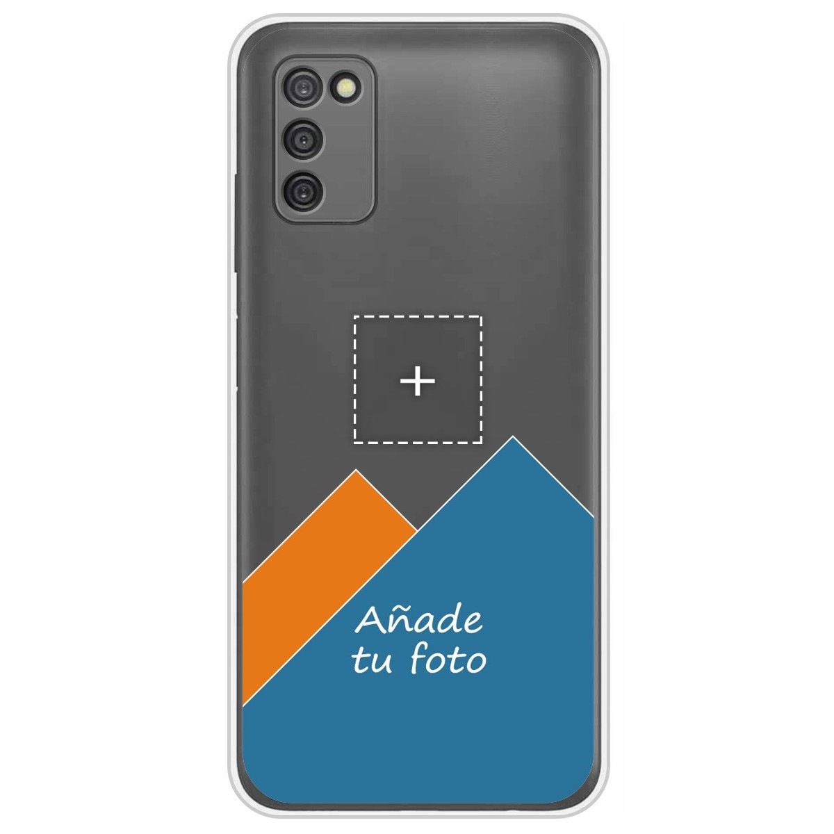 Personaliza tu Funda Doble Pc + Tpu 360 con tu Fotografia para Samsung Galaxy A03s Dibujo Personalizada