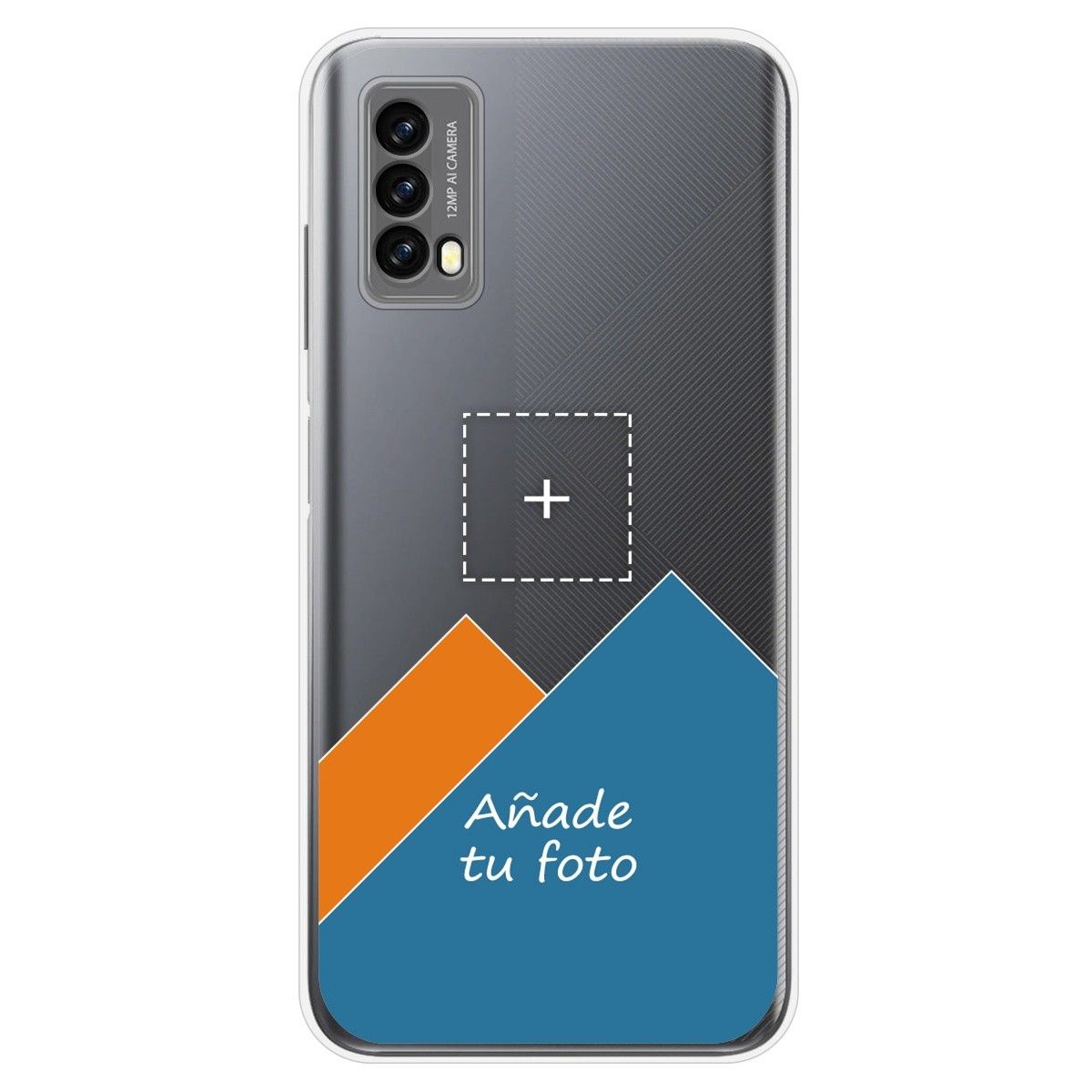 Personaliza tu Funda Silicona Gel Tpu Transparente con tu Fotografia para Blackview A90 Dibujo Personalizada