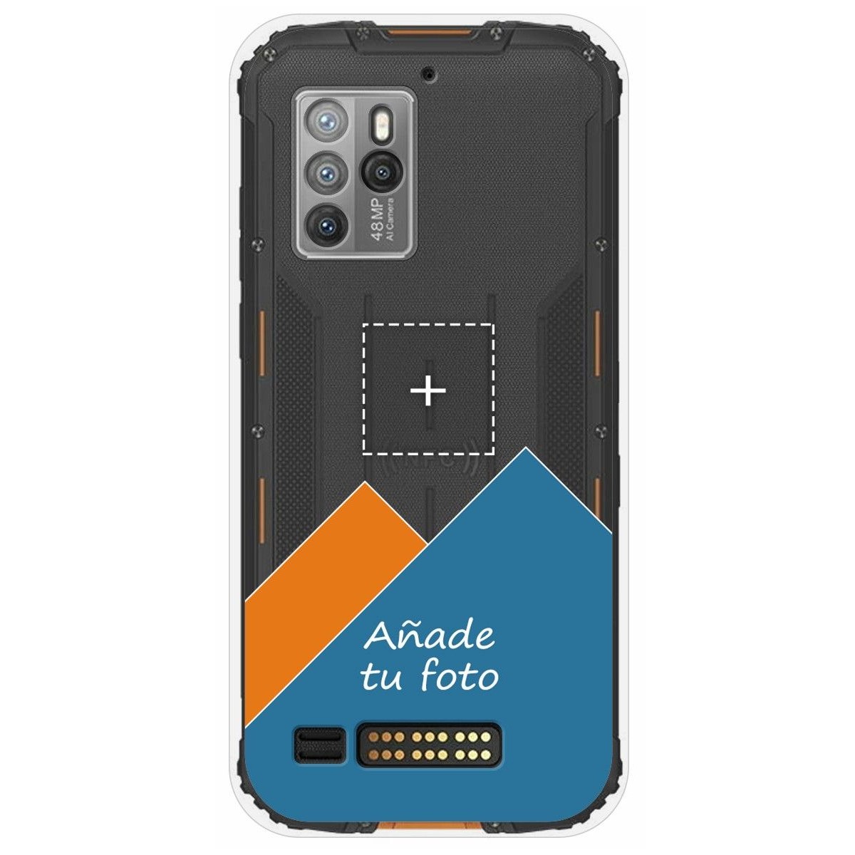 Personaliza tu Funda Silicona Gel Tpu Transparente con tu Fotografia para Oukitel WP10 Dibujo Personalizada