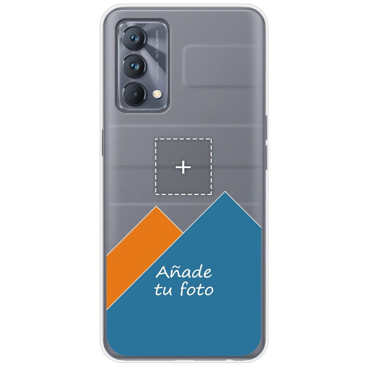 Personaliza tu Funda Silicona Gel Tpu Transparente con tu Fotografia para Realme GT Master Edition Dibujo Personalizada