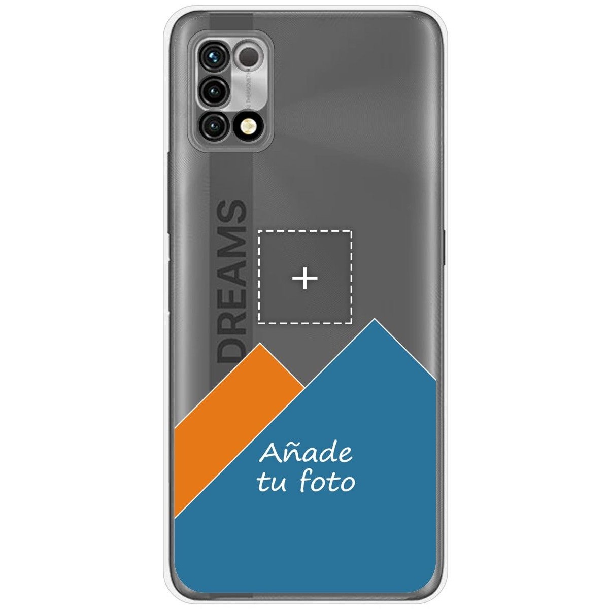 Personaliza tu Funda Silicona Gel Tpu Transparente con tu Fotografia para Umidigi Power 5 Dibujo Personalizada