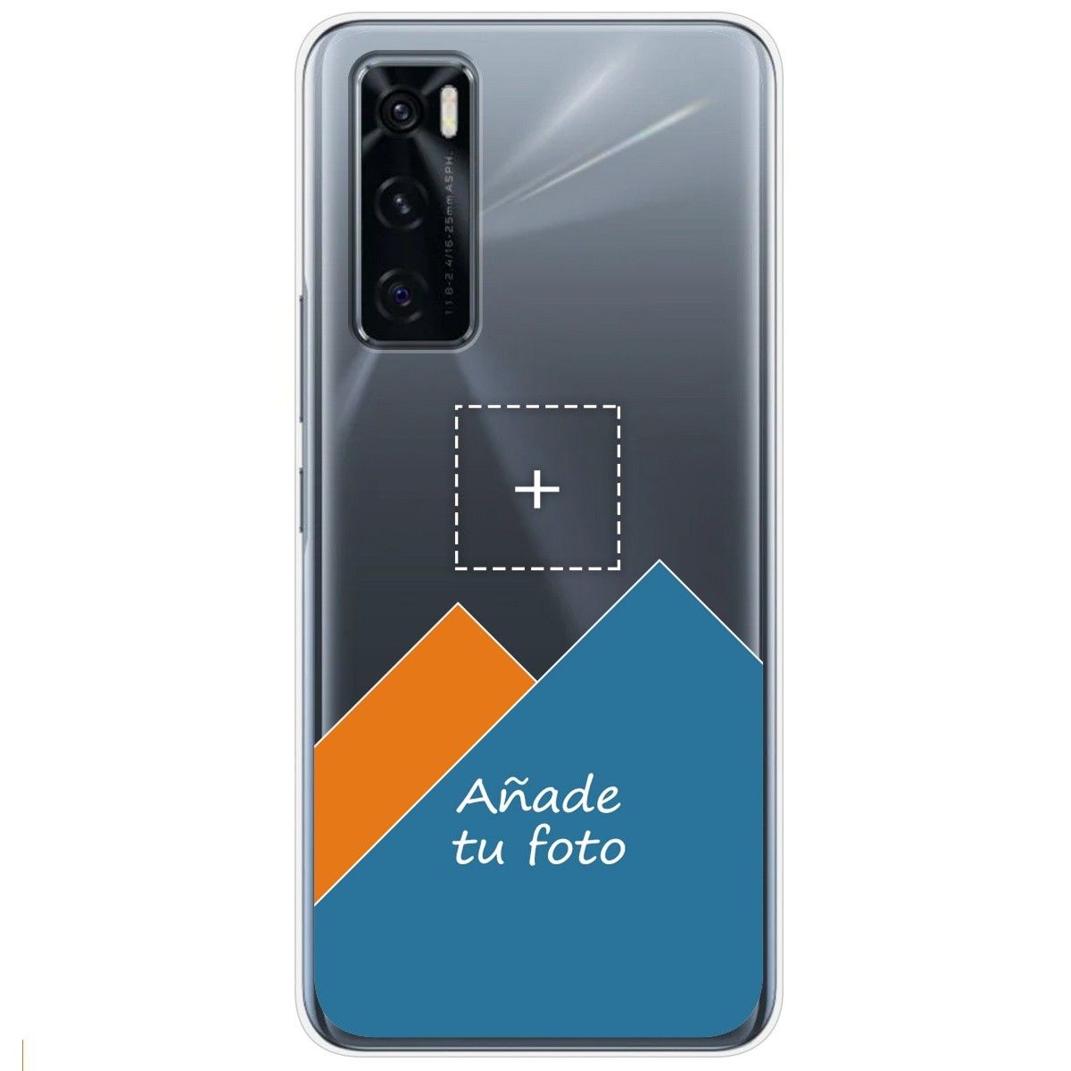 Personaliza tu Funda Silicona Gel Tpu Transparente con tu Fotografia para Vivo Y70 Dibujo Personalizada