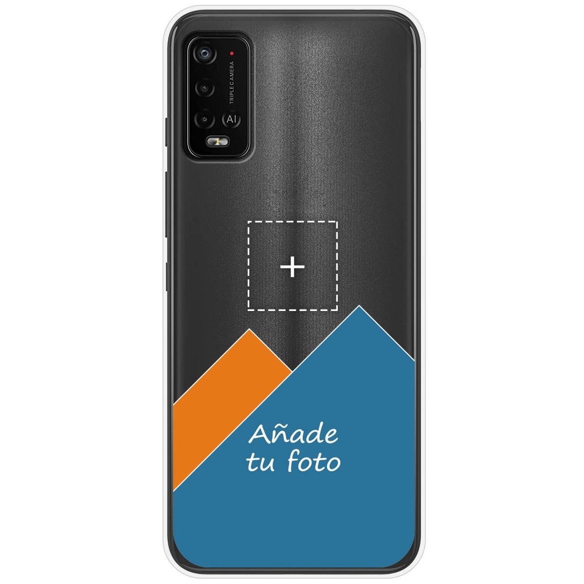 Personaliza tu Funda Silicona Gel Tpu Transparente con tu Fotografia para Wiko Power U10 / U20 Dibujo Personalizada